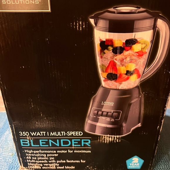 NEW LIVING SOLUTIONS 350 WATT BLENDER ! - Picture 1 of 8